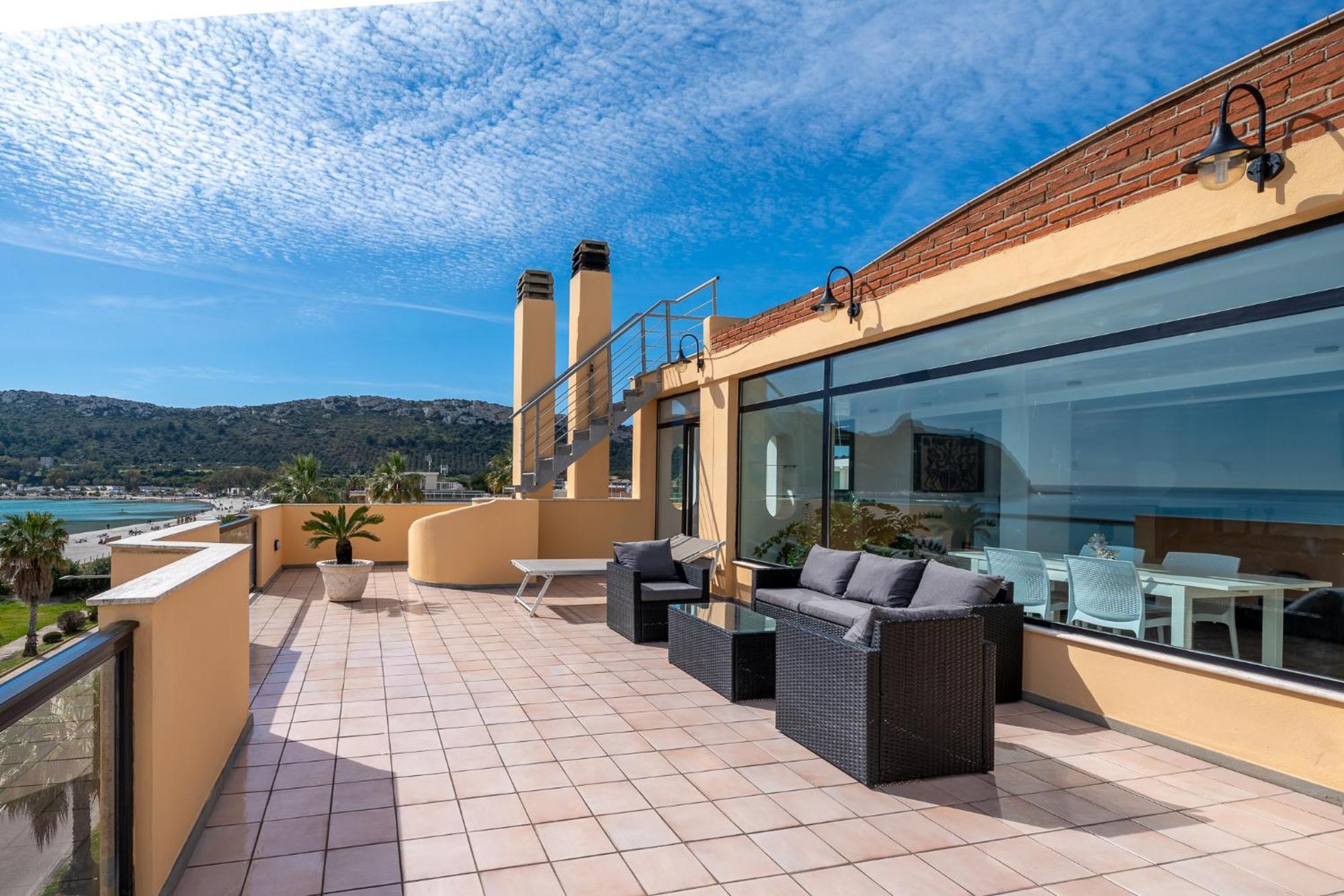 Attico Sul Poetto Appartement Cagliari Buitenkant foto